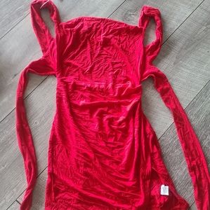 Halara Red Mini Dress